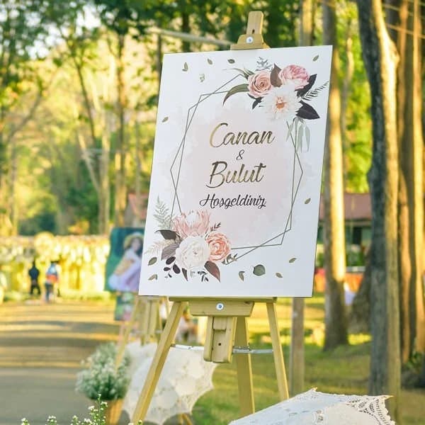Ankara Düğün & Nişan Karşılama Panosu - Özel Gün Konseptleri Ankara