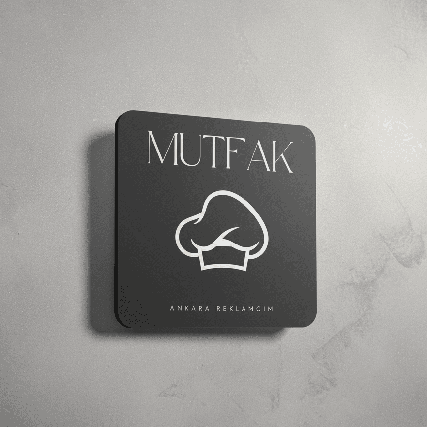 Ankara Özel Üretim Kapı İsimliği - Tabela Çeşitleri Ankara