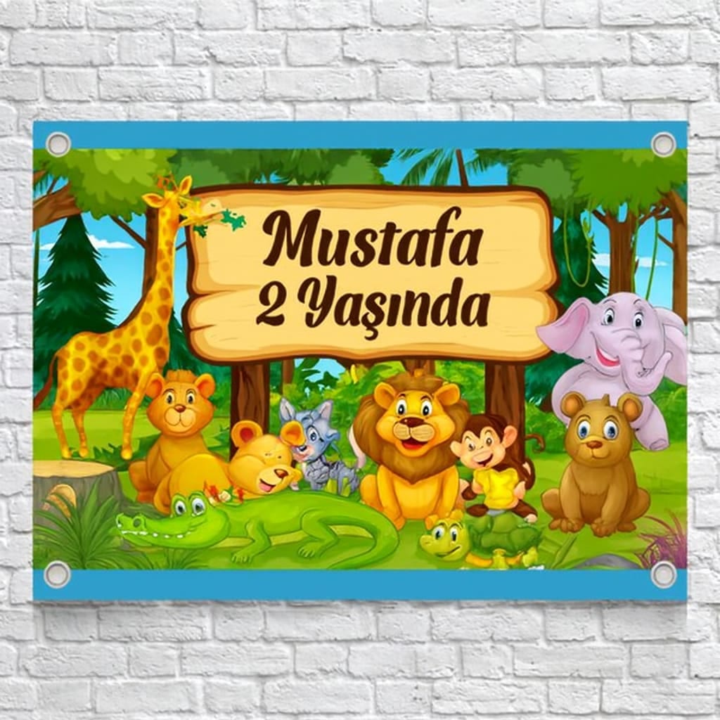 Ankara Doğum Günü Afişi & Karşılama Panosu - Ankara Baskı Hizmetleri