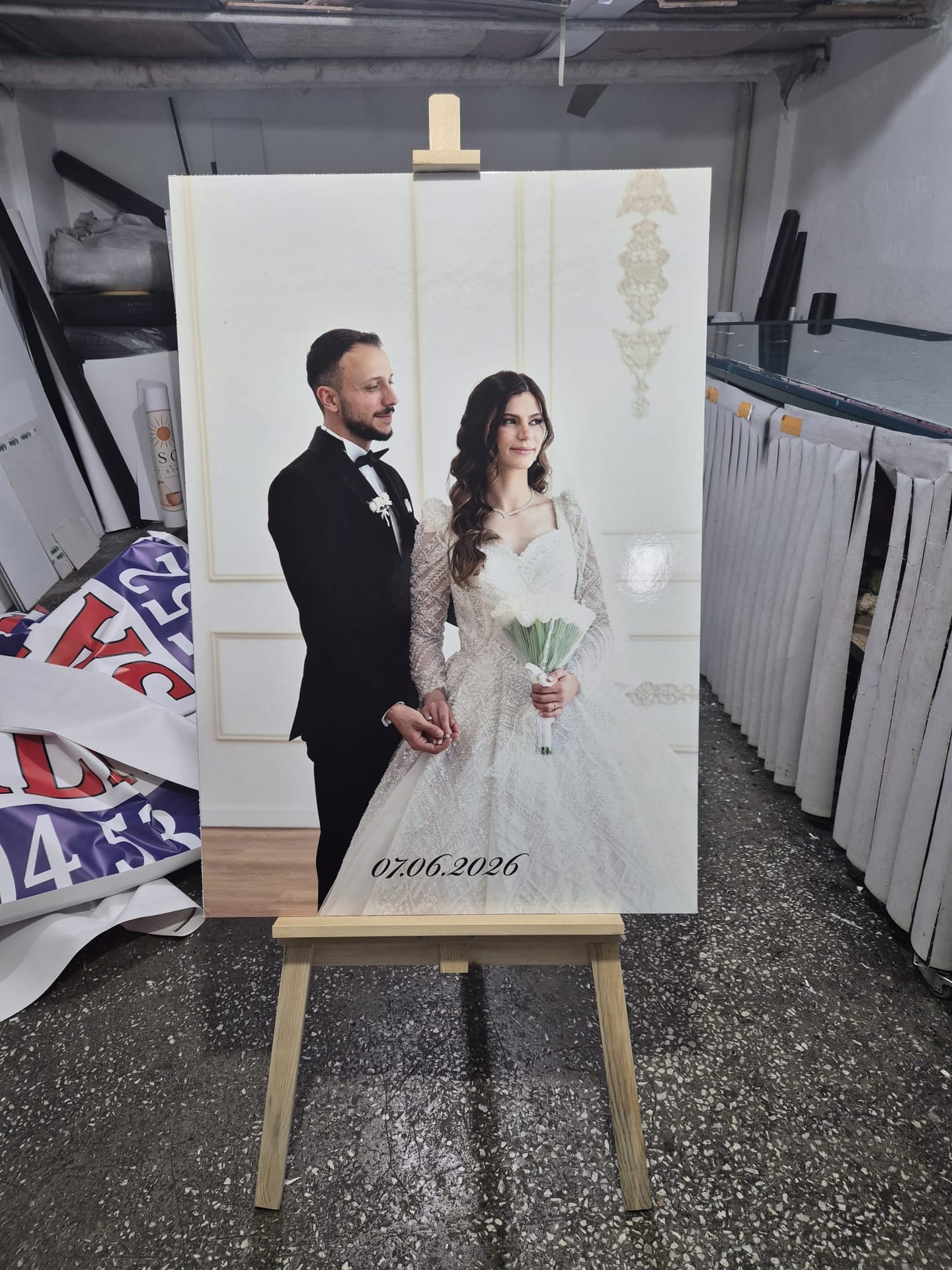 Ankara Düğün & Nişan Karşılama Panosu - Ankara Reklamcı Görsel 2