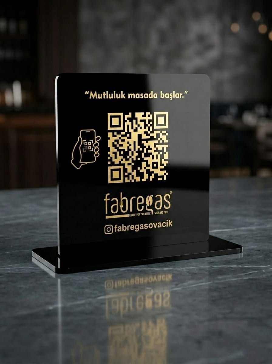 Ankara QR Masa Menü - Ankara Baskı Hizmetleri
