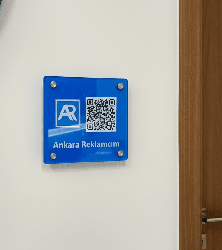 Ankara QR Kod Tabela - Ankara Reklamcı Görsel 2